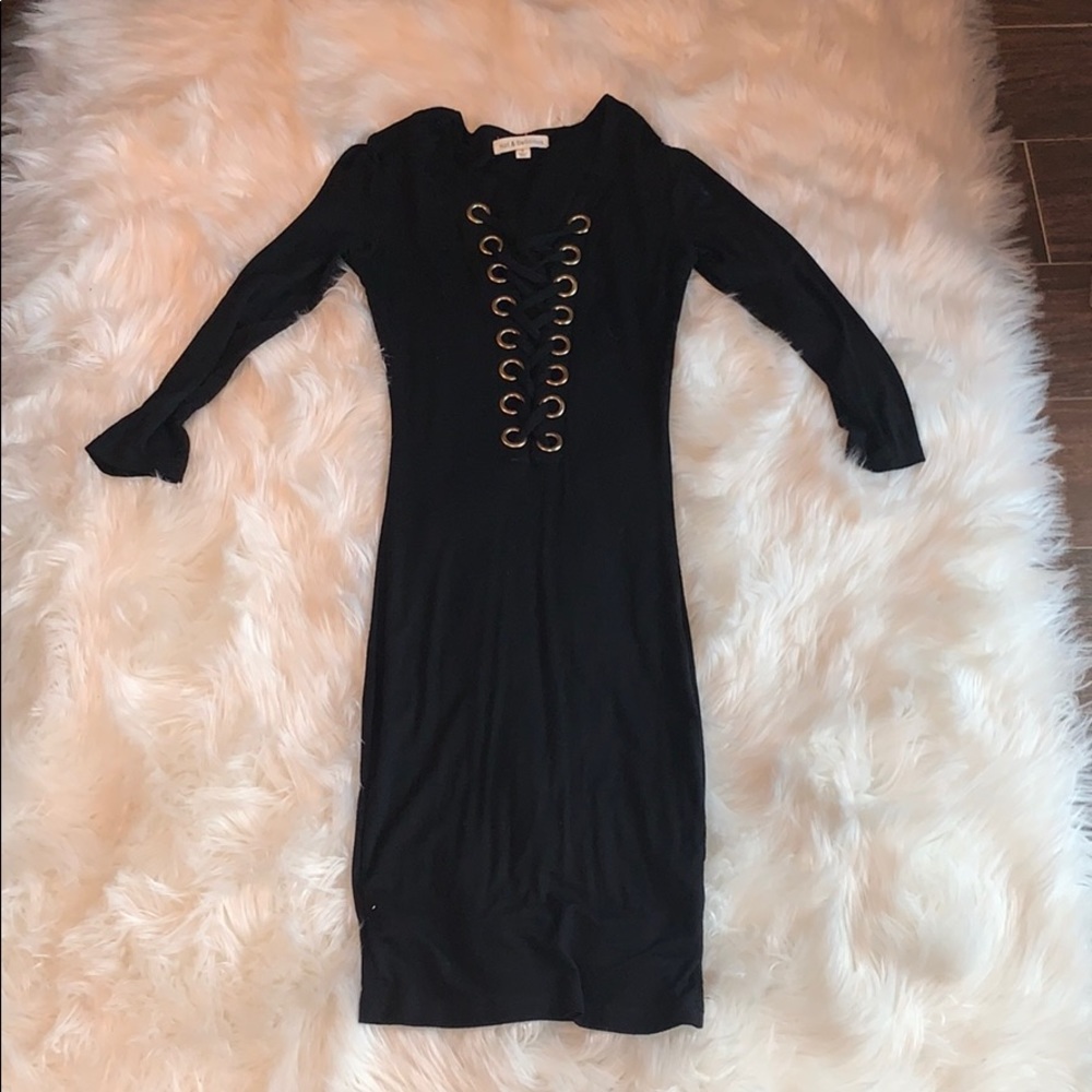 Like new! Worn once! Black dress! Size small